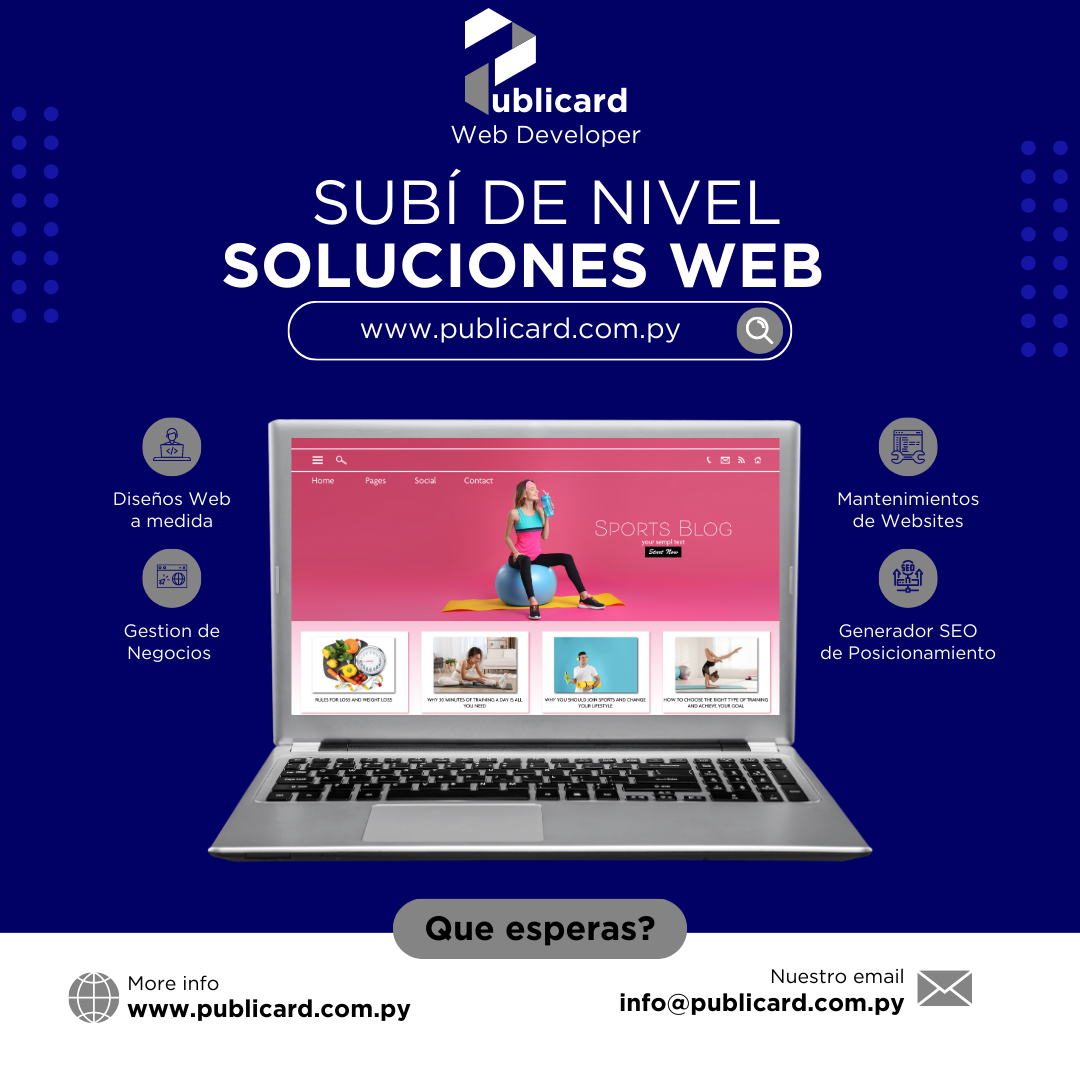 La Importancia de tener una Pagina Web